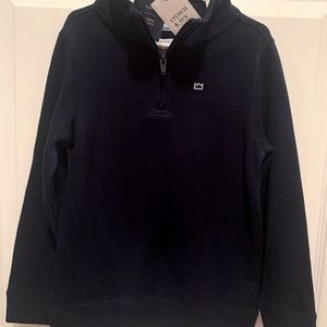 Boys Size 5 Crown and Ivy Quarter Zip Pullover